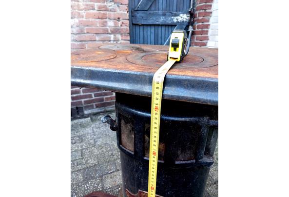 Antieke kleine platte buis/fornuis/kachel merk Thebo - 20250306_141451