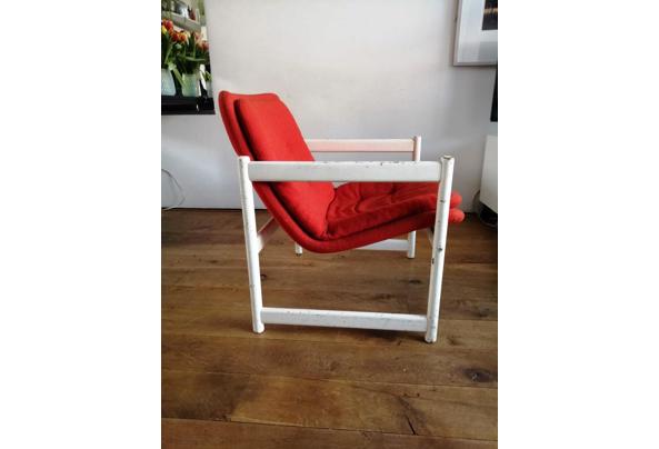 Artifort Stokkenstoel jaren 70 - oranje-stoeltje-3