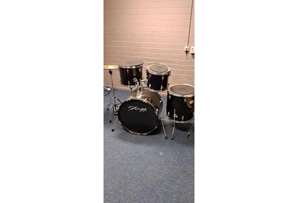 Gratis af te halen: Mooi gebruikt Stagg drumstel! - a0a33235-2ede-45b9-8a63-bc840a494b68