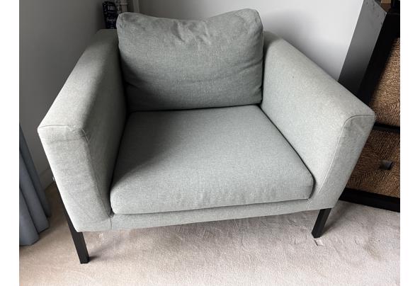 IKEA fauteuil 81x74x61 (bxdxh) met rugkussen - IMG_6936