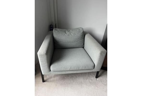 IKEA fauteuil 81x74x61 (bxdxh) met rugkussen - IMG_6937
