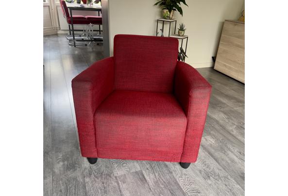 Rode fauteuil van Sanders Wonen - IMG_5711