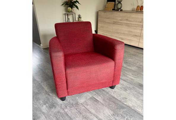 Rode fauteuil van Sanders Wonen - IMG_5712
