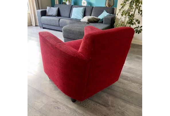 Rode fauteuil van Sanders Wonen - IMG_5713