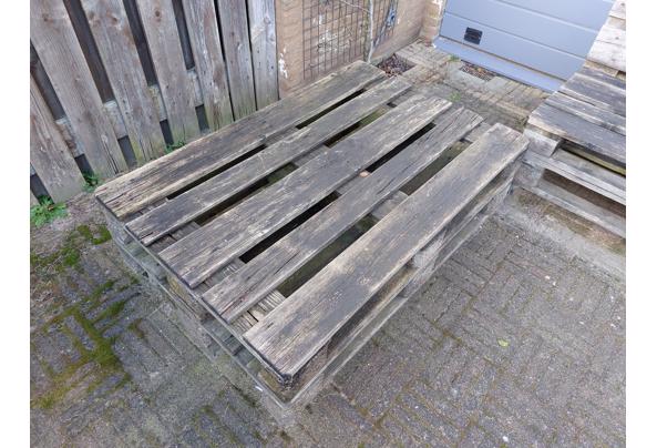 Pallet stoelen/ligbank op wieltjes  - 20250223_165542