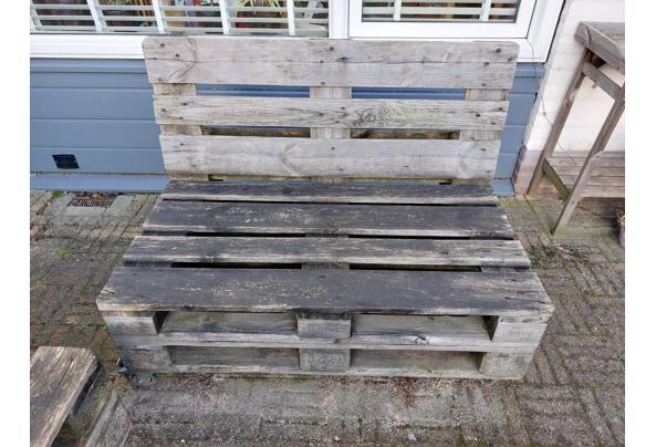 Pallet stoelen/ligbank op wieltjes  - 20250223_165546