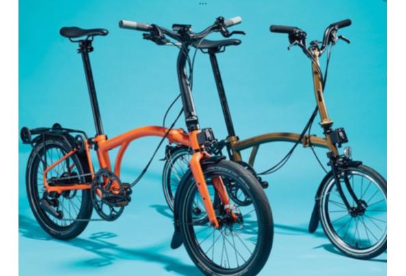 2 Brompton G-Line Vouwfietsen of een stuks  - IMG_4531