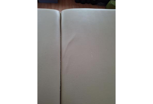 cremekleurige massagetafel 1,95 x 80cm - tafelvouw