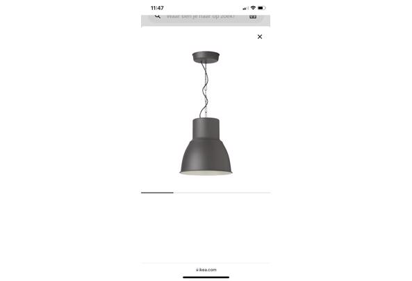 Industriele hanglamp Hektor ikea - 9AEEBBBB-57A7-4126-8228-CDF07CFB6840