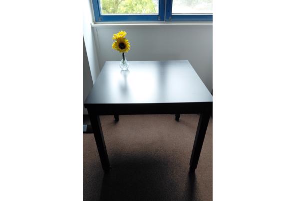 Eettafel 90 bij 90 uitschuifbaar - 90-bij-90