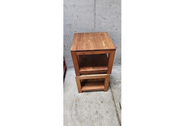 Twee teakhouten salontafels  - 20251104_140457