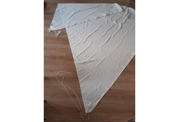 Schaduwdoek wit 350x350x350cm - 20250805_100025