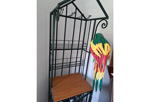 Wijnrek voor 32 flessen en plateau voor karaffen - 20250702_131254