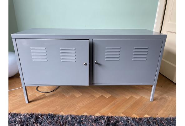 IKEA TV MEUBEL METAAL GRIJS - IMG_4885