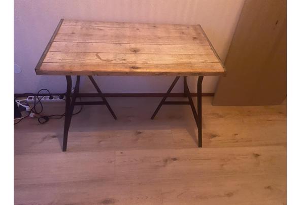 Steigerhouten bureau - tafel1