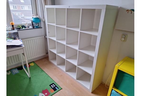 KALLAX Ikea vakjeskast 147x147cm/16 vakjes - 20260224_124845