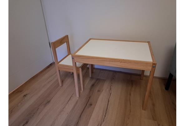 Ikea kindertafel met één stoel - 20221203_095156