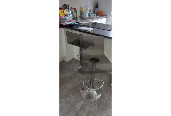 2 barkrukken - Barkrukken