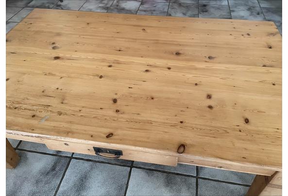 Salontafel met lade van grenenhout - Salontafel-2