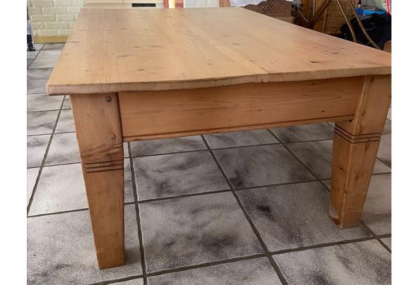 Salontafel met lade van grenenhout - Salontafel-3