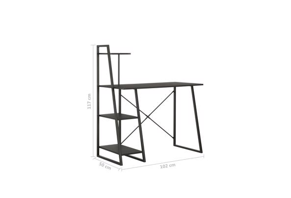 Bureau met extra planken - FECF58D0-8D21-47F4-A48B-F55E07E680EF