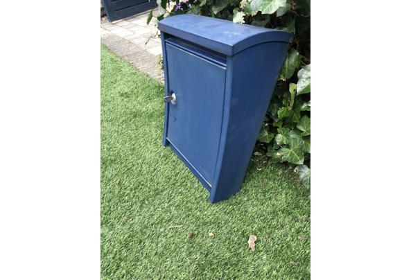 Brievenbus blauw - IMG_5432