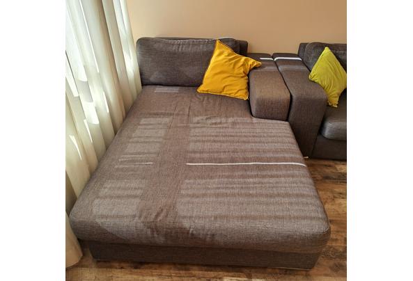 Grote lounge bank met chaise longe - 175524566160321161010707899448