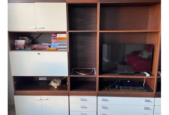 Boeken-, tv en audio kast | open en ladesBoeken-, tv en audio kast | open en lades - boekenkast-(1)