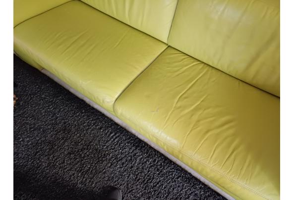 Leren bank limegroen - 20251210_100056