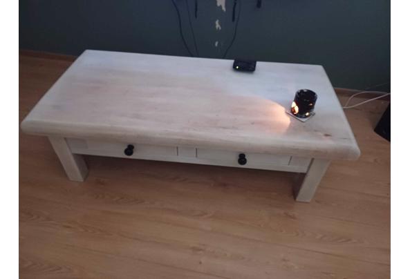 Mooie Eiken Salontafel met lades - IMG-20250822-WA0007