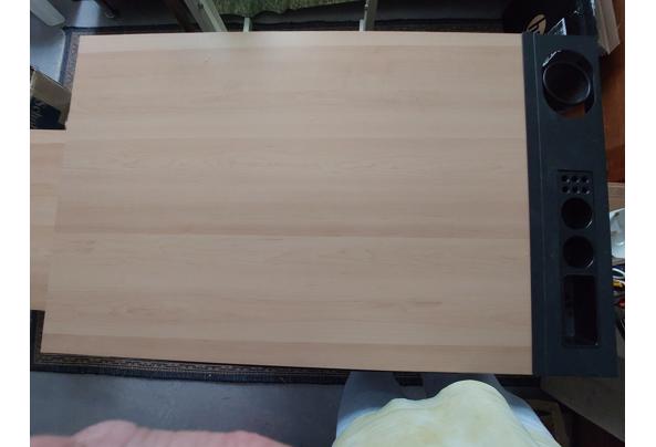 Bureau/tekenbord met verstelbaar blad, 2 laden, pennenbakjes - 20250822_160528