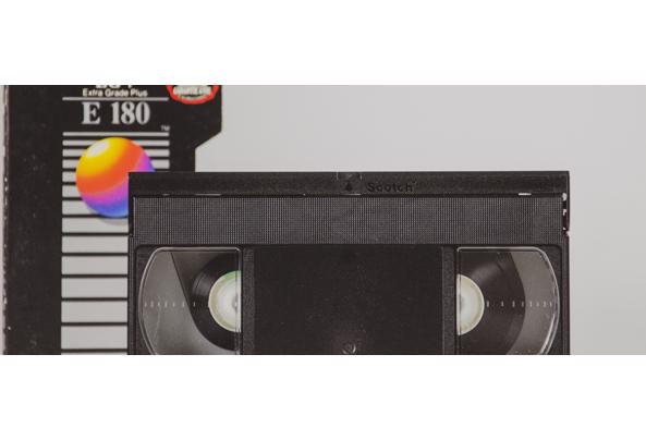 VHS Cassettespeler - videobanden