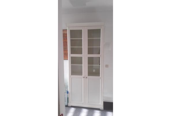 IKEA witte kast, 215cm hoog - foto-kast