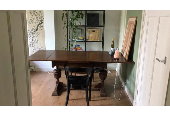 Antieke houten tafel - living-room3