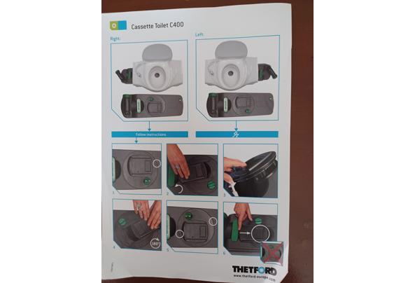Thetford wc-bril voor Cassette Toilet C400 - 17523157576233726347252888756895
