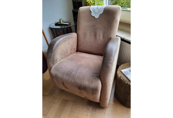 Stoel Fauteuil taupe - 20240221_160418