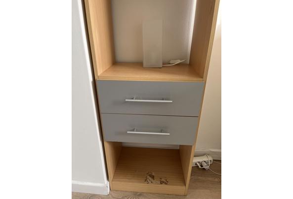 Hoge smalle kast met 2 lades - IMG_2817