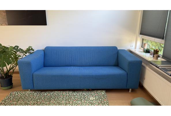 Strakke design bank minimalistisch kleur blauw Gratis  - IMG_7824