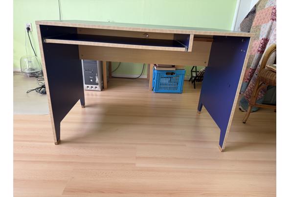 bureau in goede staat, blauw - IMG_5061