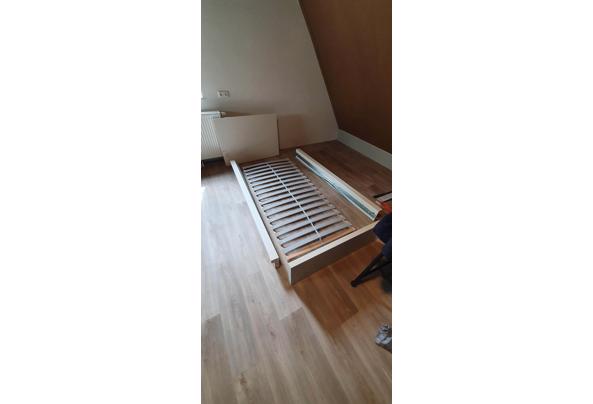 Ikea bed (wit) + lattebodem + mattras 90x200 - 20210515_145217