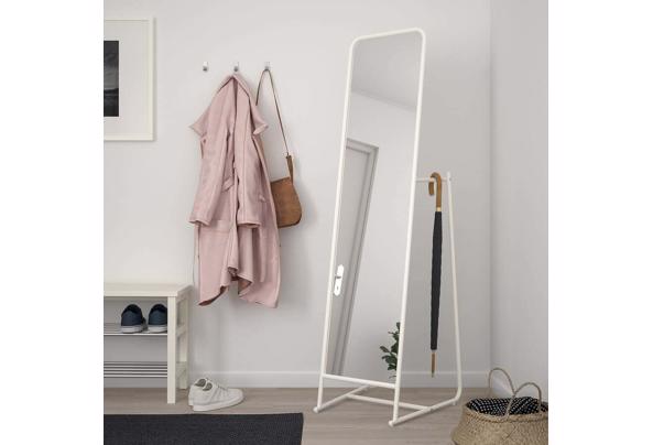 Ikea KNAPPER staande spiegel met opbergruimte - knapper-staande-spiegel-wit__0858698_pe676200_s5