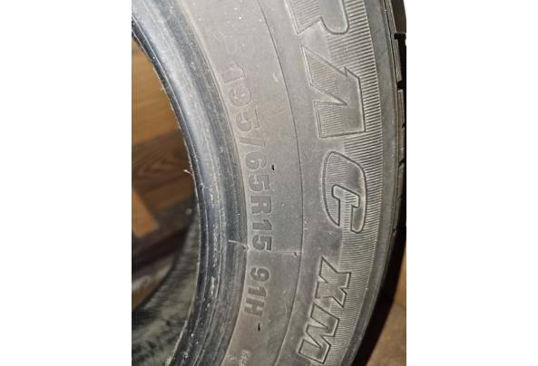 2 Marshal banden 195/65 R15 91H gebruikt - image-(4)