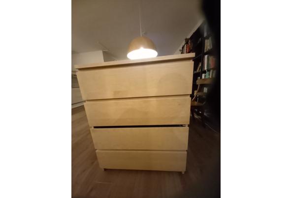 Ladenkast Ikea, blank, vier lades - 20211113_170822