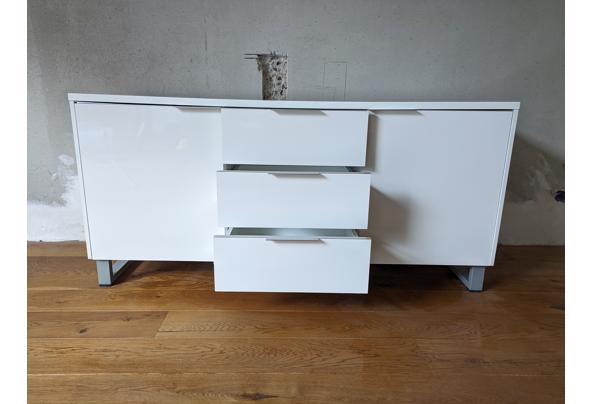 Witte hoogglans dressoir kast - PXL_20240202_093538061