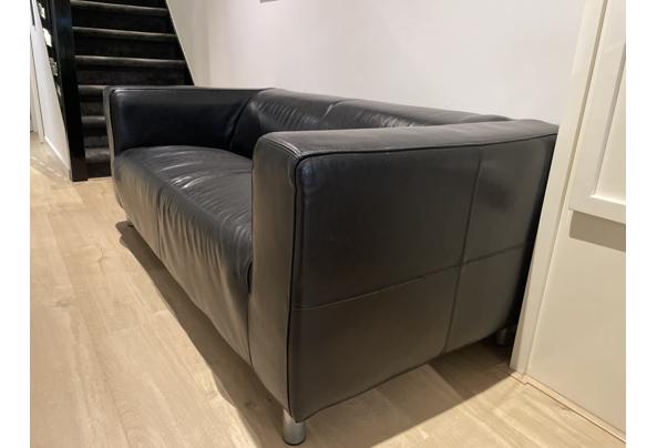 Zwart leren Kapla bank Ikea - image_637709417207031700