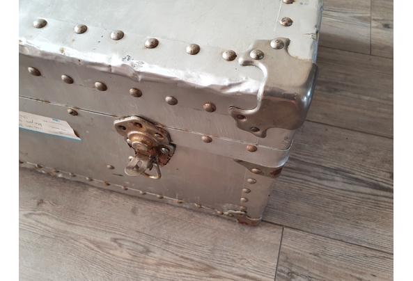 vintage aluminium koffer - koffer-hoek