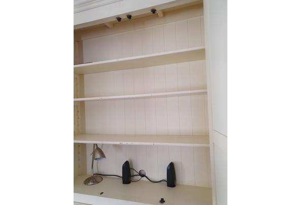Wandkast/bureaukast, whitewash, in 2 delen - 20250709_110412