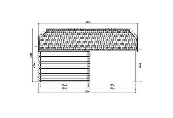 NIEUW Blokhut Cork autoclave - S8507-1 - Goedkooptuinhuis-Cork-S8507-S_639135742696467281