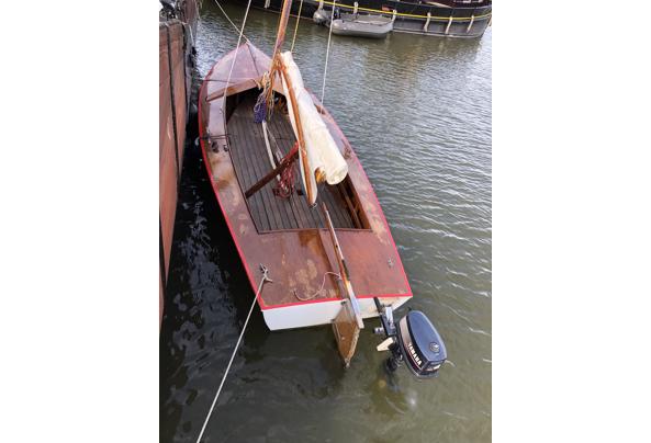 Houten zeilboot 6 meter  - 916ACBB3-EB6C-4E63-B937-190C63889B1E
