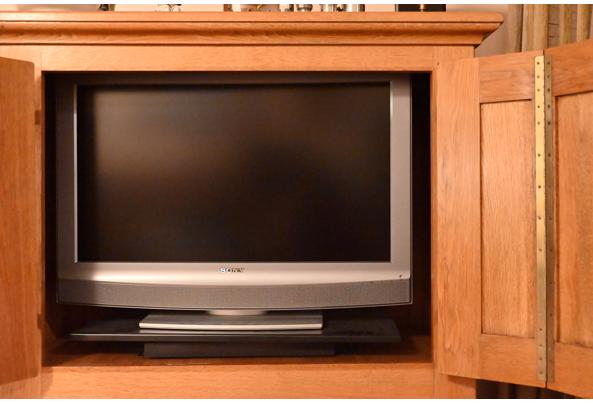 TV meubel eikenhout - tvkast-laag